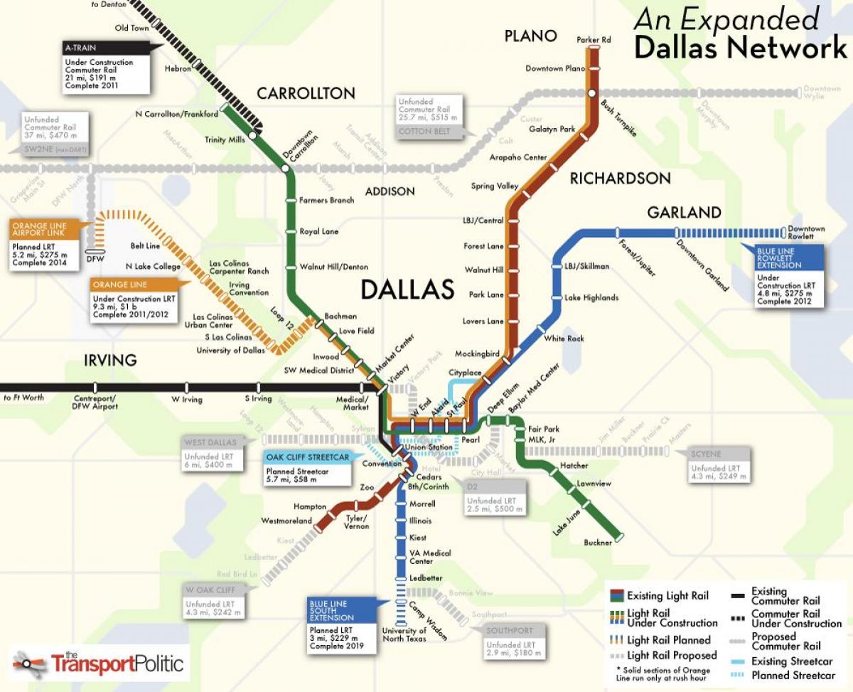 mapi Dallasa metro