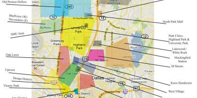 Mapi Dallasa naseljima