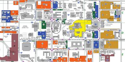 Univerziteta u Sjevernom Texasu Dallas mapu